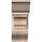 Ekena Millwork Balboa Traditional Smooth Bracket w/ Offset Brace, Douglas Fir, 7 1/2"W x 18"D x 18"H BKT0806X18X18BOA01SDF - alternate 3